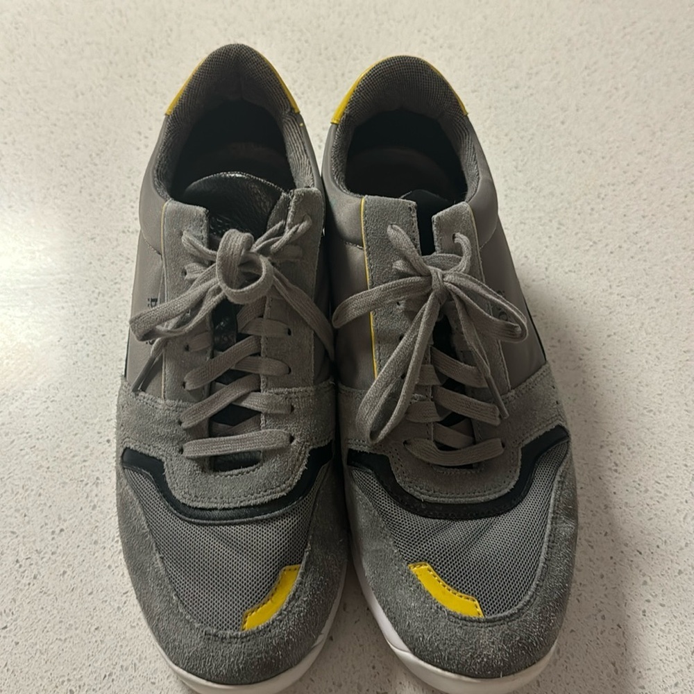 🍍 Hugo Boss Mens Sonic Runn Fully Lined Sneaker Sneaker SZ 9🍍